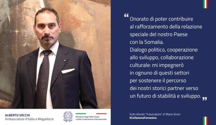 Alberto Vecchi, da ottobre 2019 ambasciatore d’Italia nella Repubblica federale di Somalia