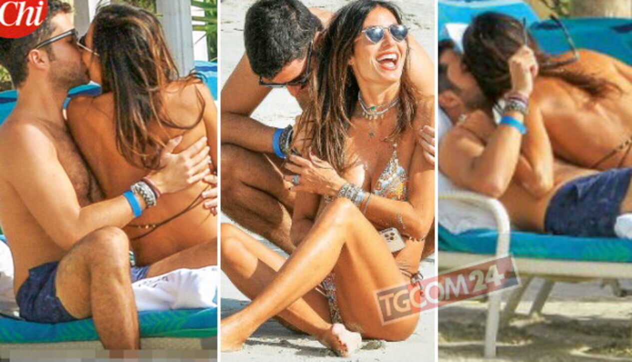 Elisabetta Gregoraci e Giulio Fratini a Dubai