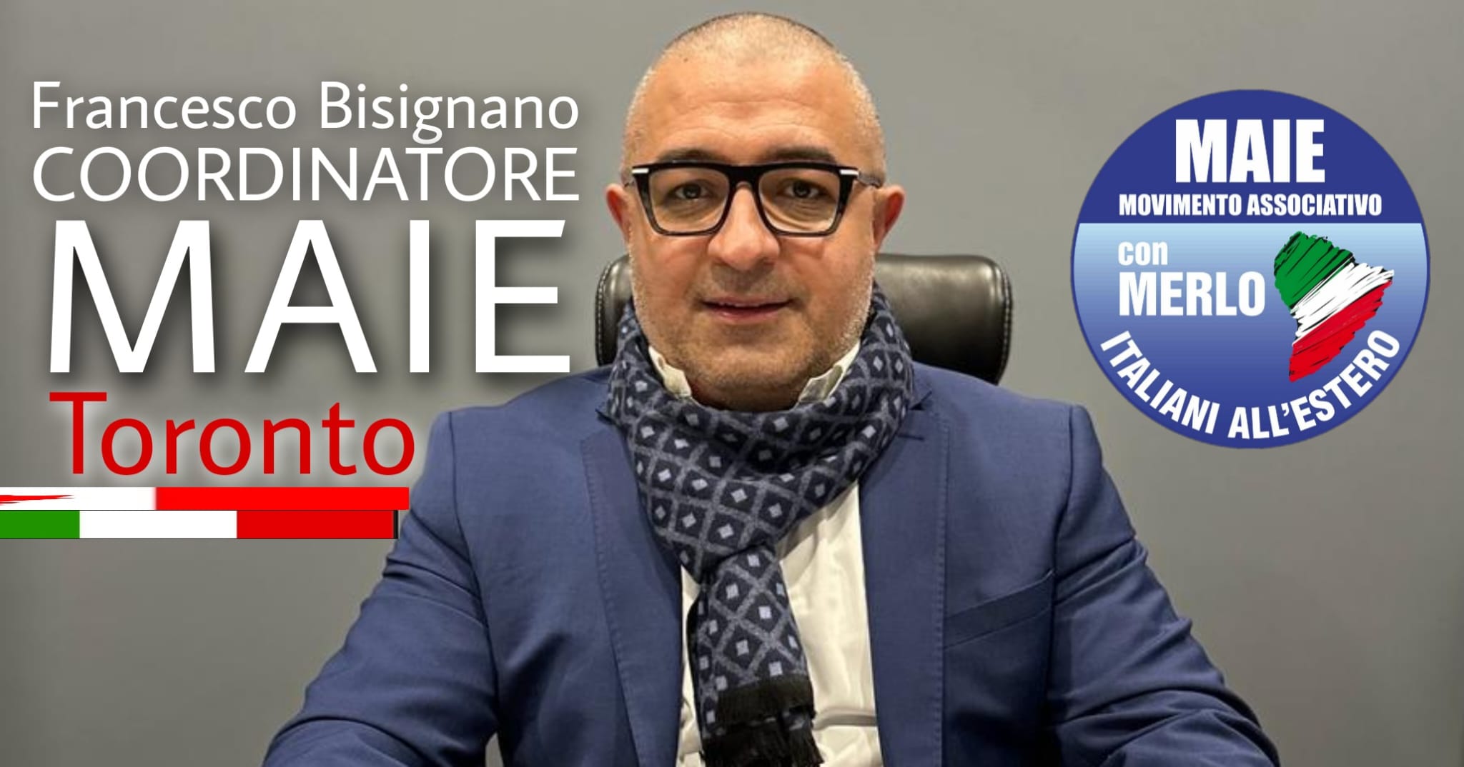 Canada |  Italians Abroad Francesco Bisignano is MAIE’s new coordinator in Toronto