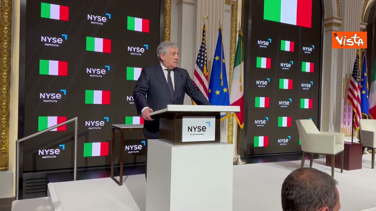 VIDEO | Italia-Usa, Tajani: “Rapporti transatlantici fondamentali per nostro futuro”