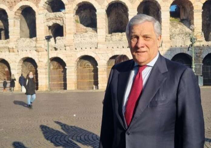 Antonio Tajani, ministro degli Esteri