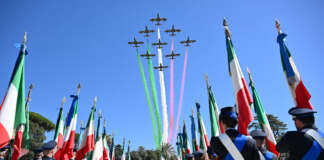 100 anni di Aeronautica Militare Italiana, Tajani: “Grande aiuto a politica estera”