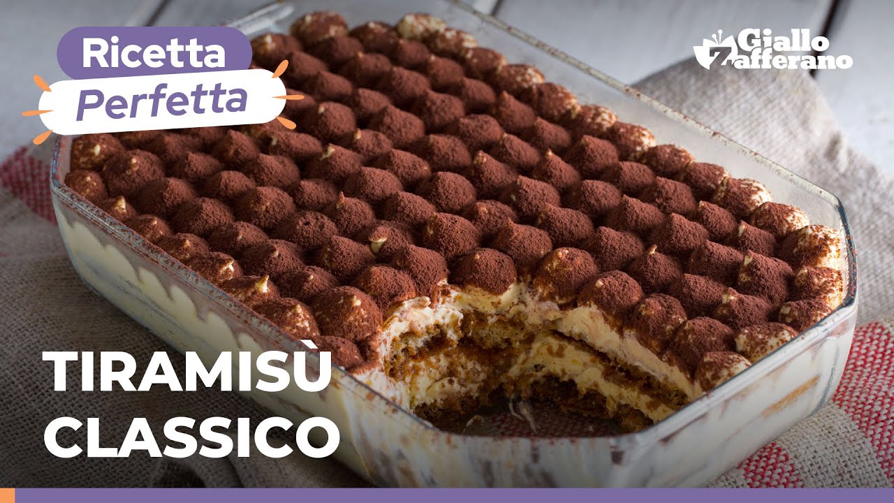 VIDEO | Tiramisù classico, la ricetta del dolce italiano più amato del mondo!