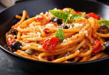 Cucina italiana, pasta alla puttanesca