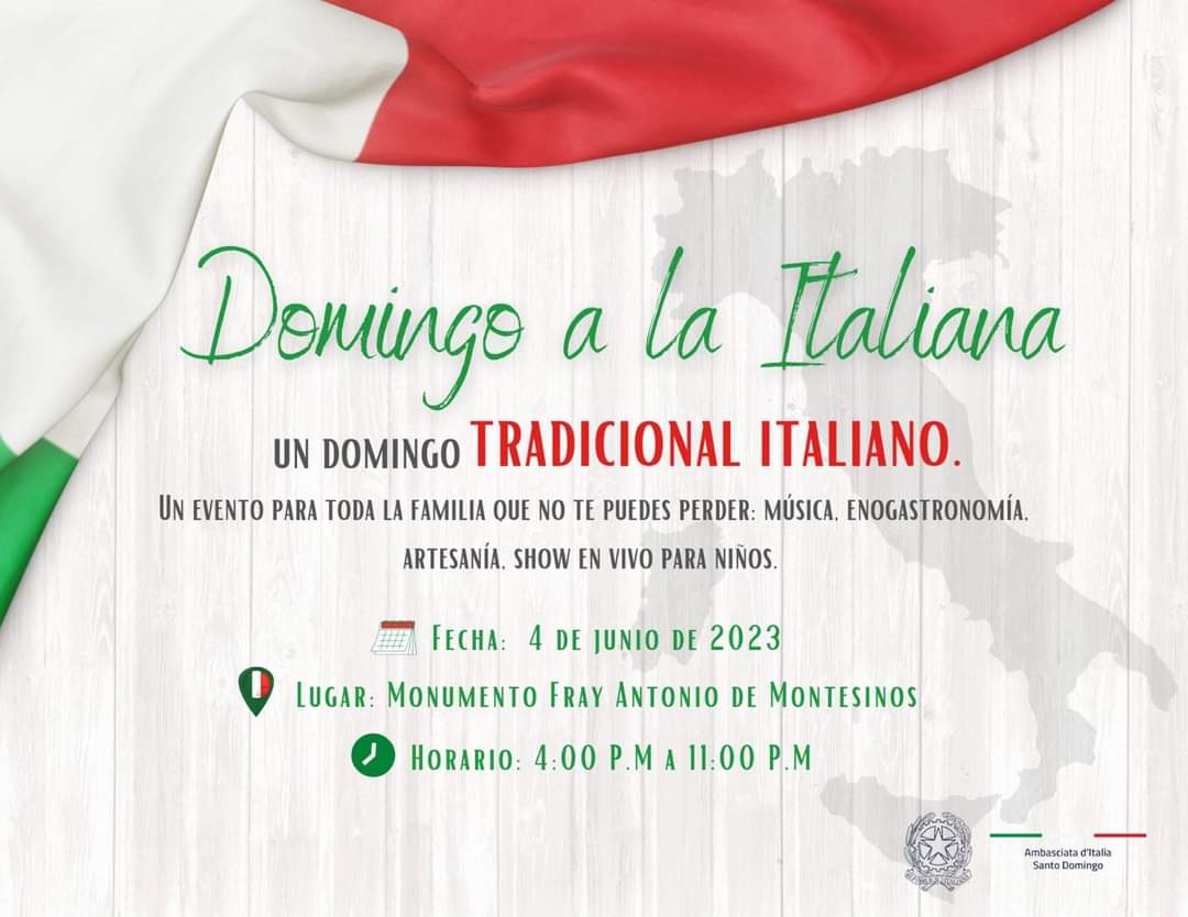 Una Domenica Italiana a Santo Domingo
