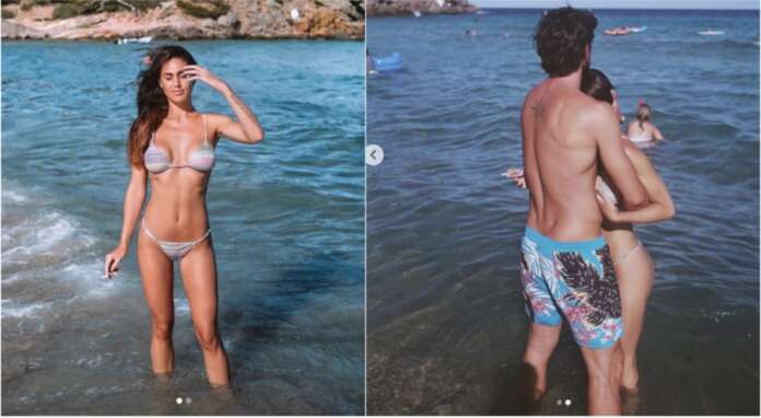 Cecilia Rodriguez e Ignazio Moser, relax sotto il sole di Ibiza