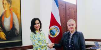 In occasione di una sua visita ufficiale in Costa Rica, la senatrice La Marca ha avuto il piacere di conversare con la Vice Ministra degli Esteri Lydia Petrella