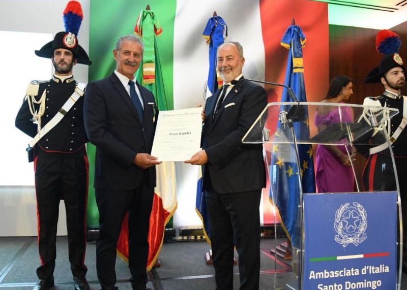 REPUBBLICA DOMINICANA | Sergio Cipolla nominato Cavaliere al merito della Repubblica Italiana