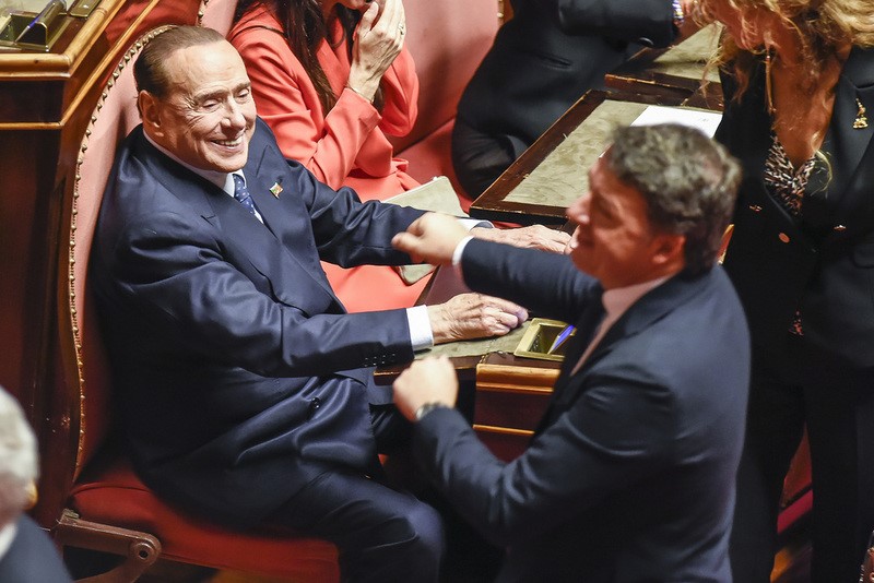 Silvio Berlusconi e Matteo Renzi