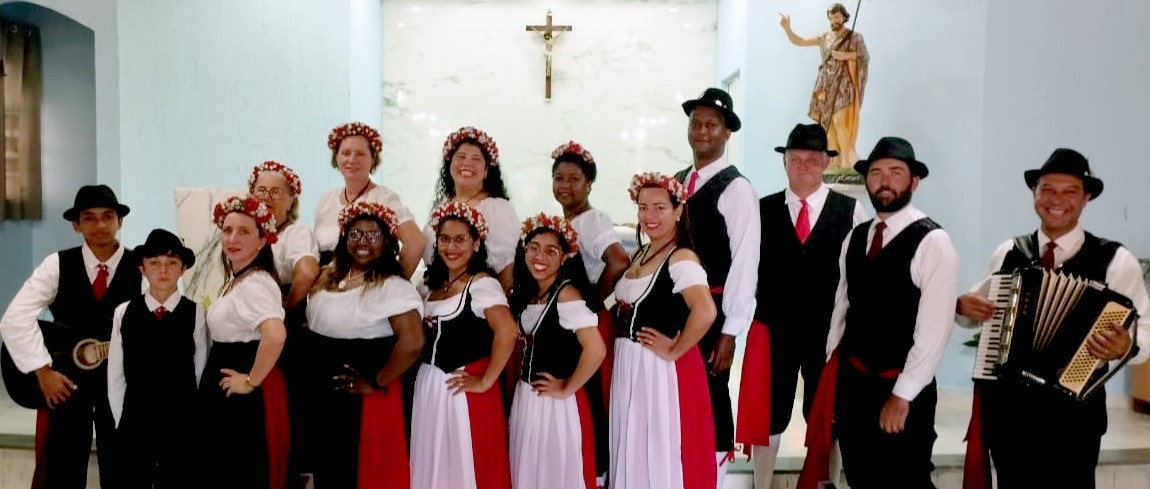 Porta (Italia-Brasile): “Gruppo folcloristico italo brasiliano “Stella Bianca” alla Festa de’ Noantri a Roma”