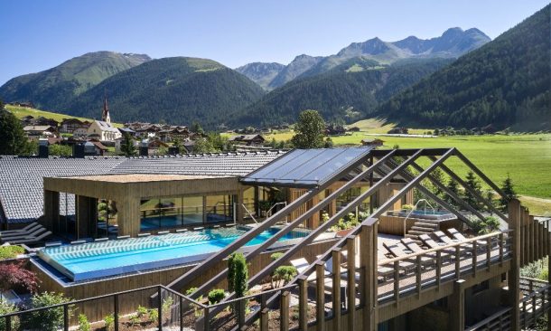 Timeless Sky Spa all'Hotel Quelle Nature Spa Resort in Val Pusteria