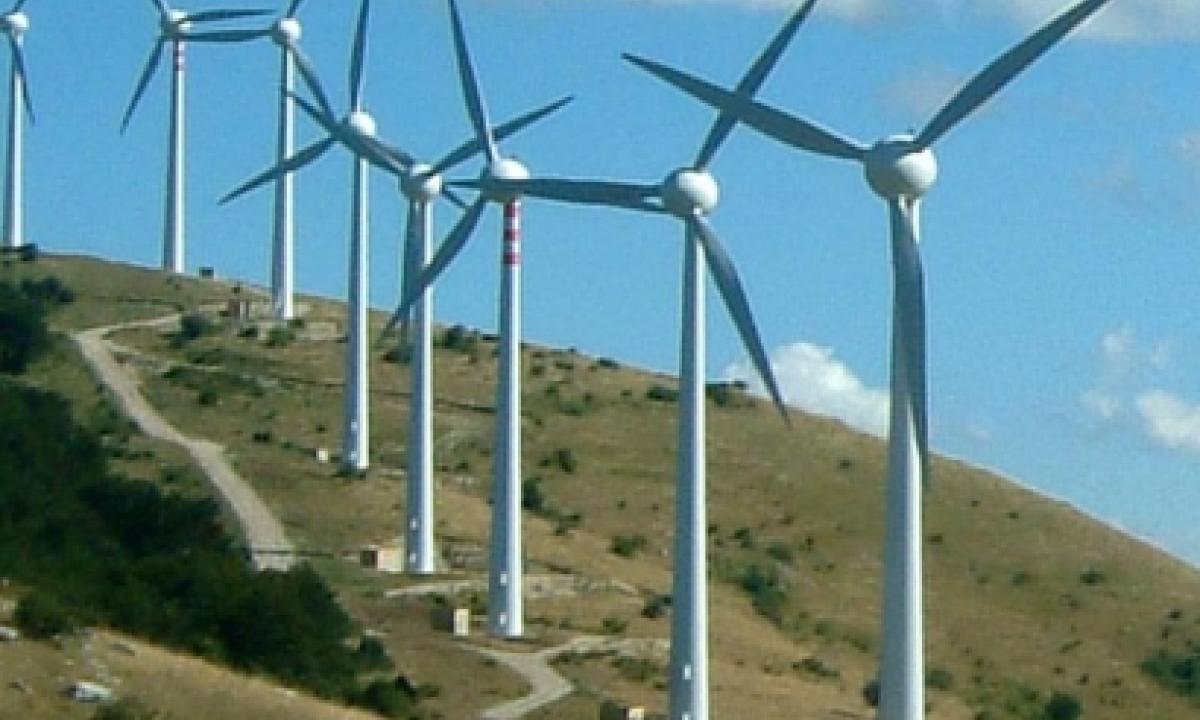 Pale eoliche in Puglia