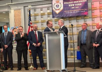 Vincenzo Odoguardi (MAIE) premiato dall'Associazione newyorkese Polizzi Generosa per il sostegno alle famiglie italiane