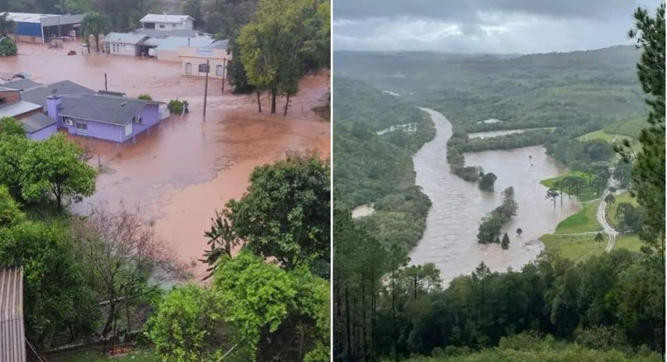 Ciclone si abbatte su Rio Grande du Sul