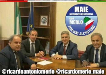 ITALIA-ARGENTINA | Merlo, Borghese e Tirelli (MAIE) incontrano il neo governatore di Cordoba Martin Llaryora