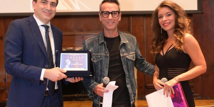 Christian Di Sanzo (Pd) riceve il Premio Caruso