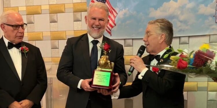 Italiani all’estero, a Vincenzo Odoguardi il Christopher Columbus Award 2023