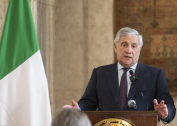 Antonio Tajani, ministro degli Esteri