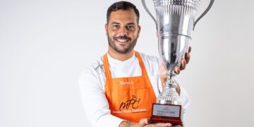 Marco D'Arrigo,il vincitore dell'ottava stagione tv di Master Pizza Champion