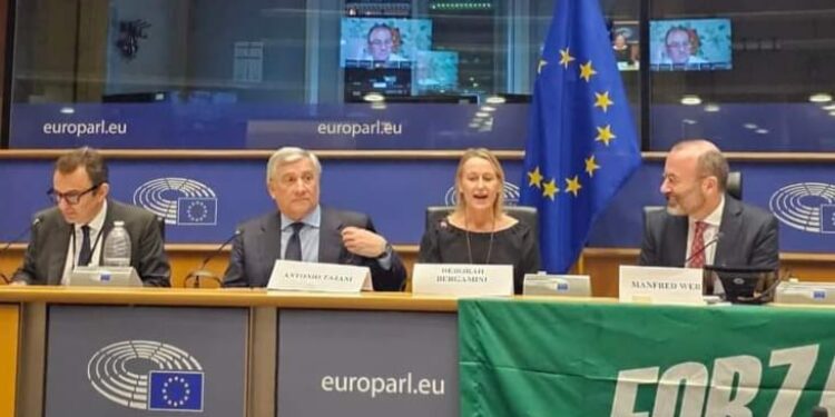 Italiani nel mondo, prima Assemblea Fi presso il Parlamento Europeo