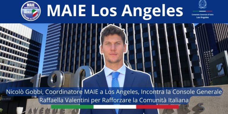Italiani all’estero, Nicolò Gobbi (MAIE Los Angeles)