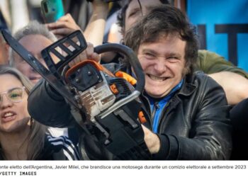 Javier Milei, presidente eletto dell'Argentina