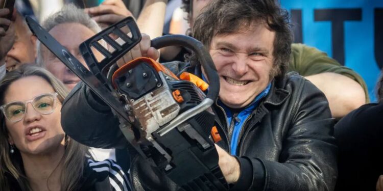 Javier Milei, presidente eletto dell'Argentina