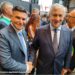 L'On. Massimo Romagnoli, membro CGIE e coordinatore MAIE Europa, con il ministro degli Esteri Antonio Tajani