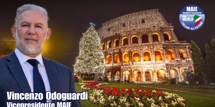 NATALE 2023 | Gli auguri di Vincenzo Odoguardi (MAIE) agli italiani all’estero