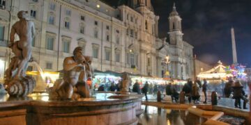 Mercatini di Natale a Roma, Piazza Navona