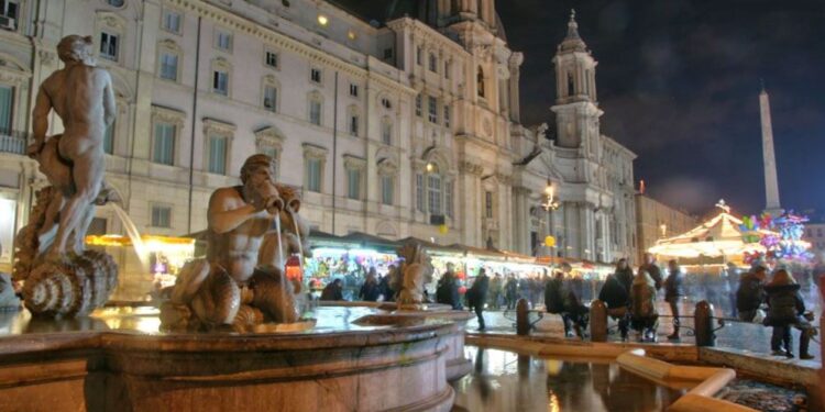 Mercatini di Natale a Roma, Piazza Navona