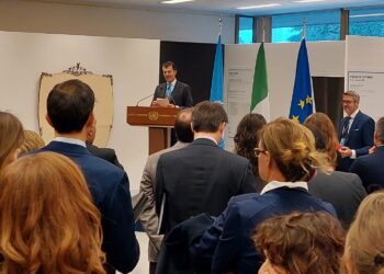 Sottosegretario agli Esteri Giorgio Silli a Ginevra, Svizzera