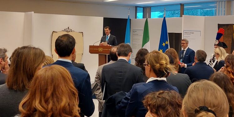 Sottosegretario agli Esteri Giorgio Silli a Ginevra, Svizzera
