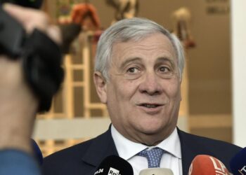 Antonio Tajani, titolare della Farnesina