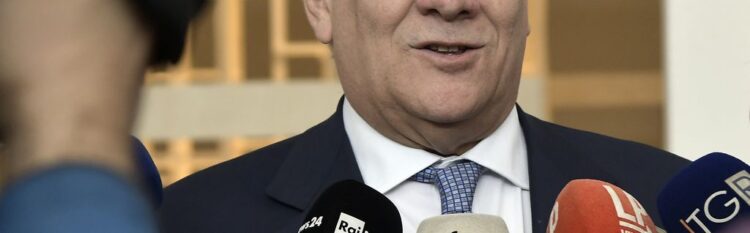 Antonio Tajani, titolare della Farnesina