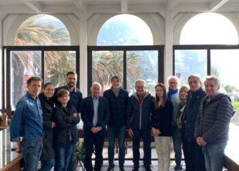 Diego Alonso Garcès, Ambasciatore argentino in Italia, visita il paese di sua nonna