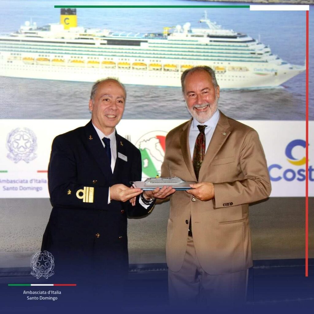 All'evento l'Ambasciatore d'Italia in Repubblica Dominicana, Stefano Queirolo Palmas