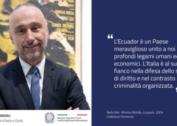 ECUADOR | L’Ambasciatore d’Italia Giovanni Davoli presenta credenziali