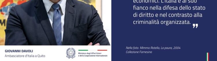 ECUADOR | L’Ambasciatore d’Italia Giovanni Davoli presenta credenziali
