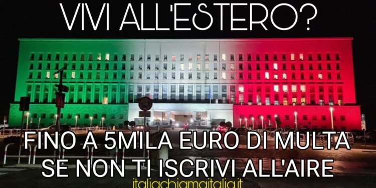 Italiani all’estero, multe salate per chi non si iscrive all’AIRE: giusto o sbagliato?