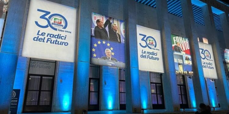 30 anni di Forza Italia