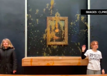 ECO VANDALI | Colpita anche la Gioconda