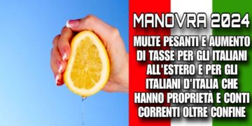 Una Legge di bilancio che spreme gli italiani come limoni: il governo vuole fare cassa mettendo le mani nelle nostre tasche