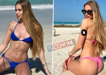 Taylor Mega ad Abu Dhabi in bikini super sexy