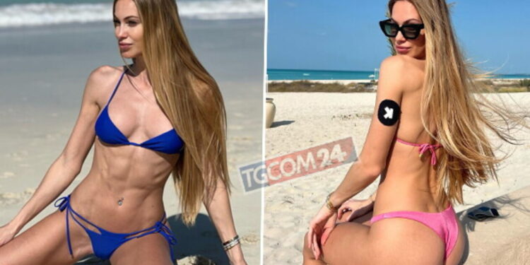 Taylor Mega ad Abu Dhabi in bikini super sexy