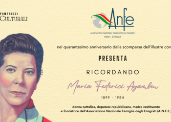 AUSTRALIA | Italiani all'estero, a Sydney conferenza su Maria Federici