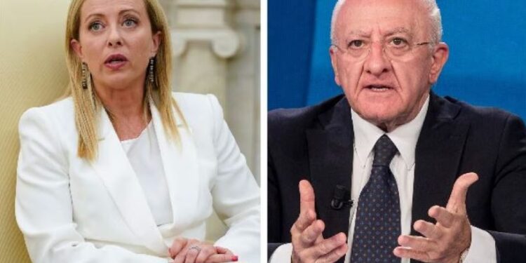Meloni - De Luca