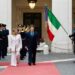 Meloni riceve Milei a Palazzo Chigi: “Tra Italia e Argentina profondo legame”