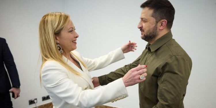 Giorgia Meloni - Zelensky