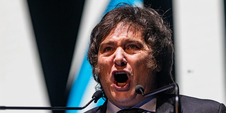 Javier Milei, presidente dell'Argentina